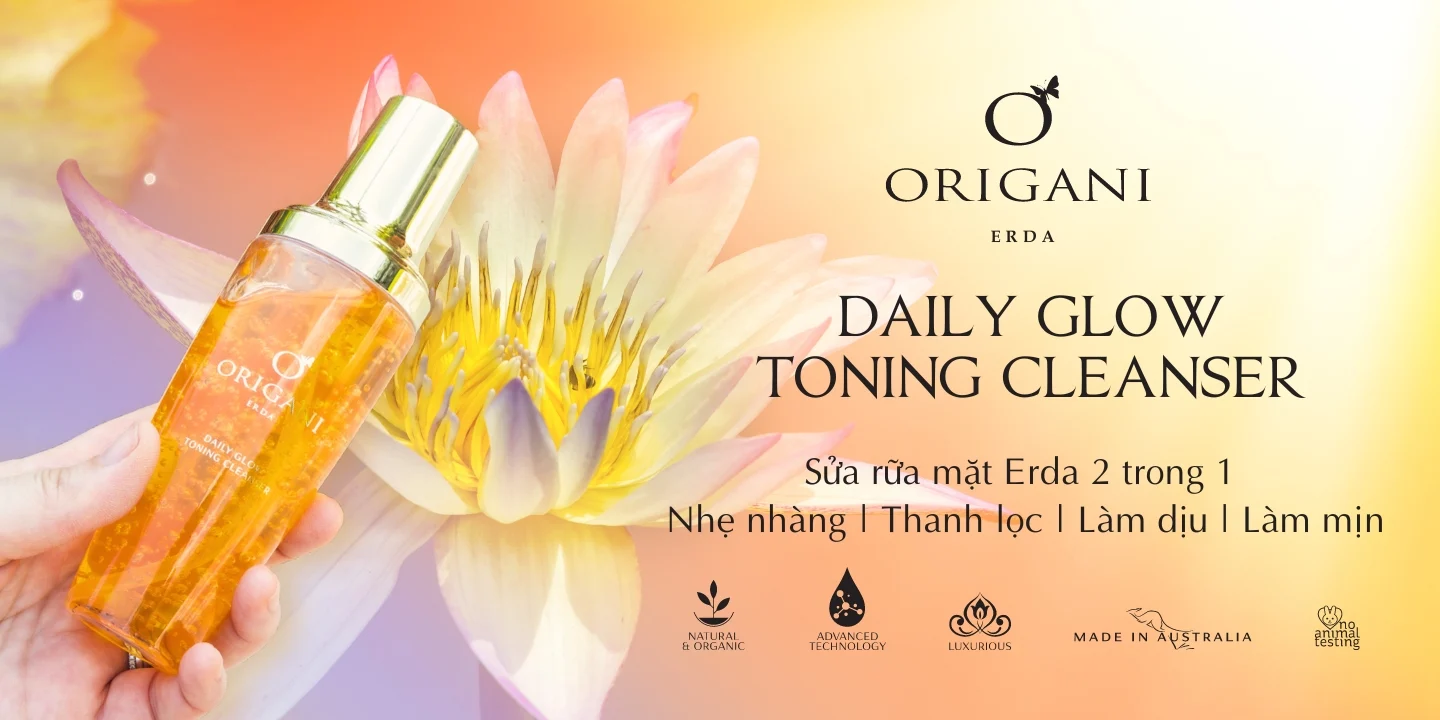 SỮA RỬA MẶT - ORIGANI ERDA DAILY GLOW TONING CLEANSER
